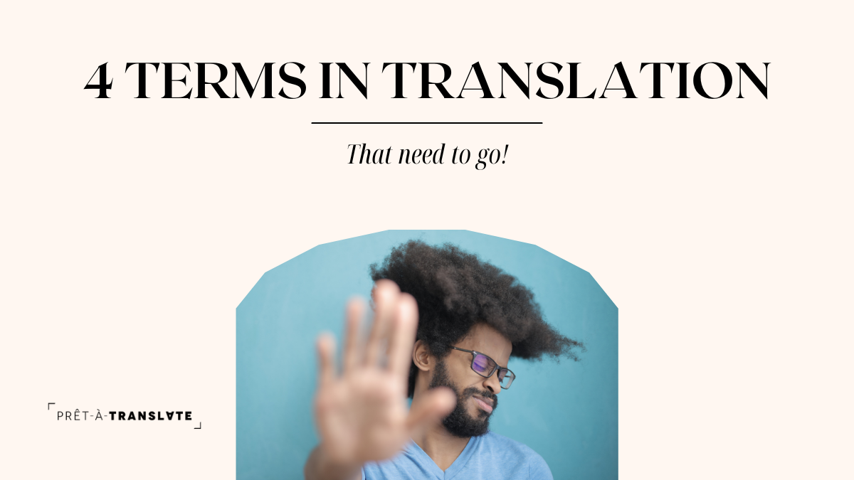 4 terms in translation