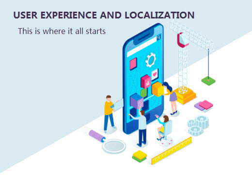 User experience and localization