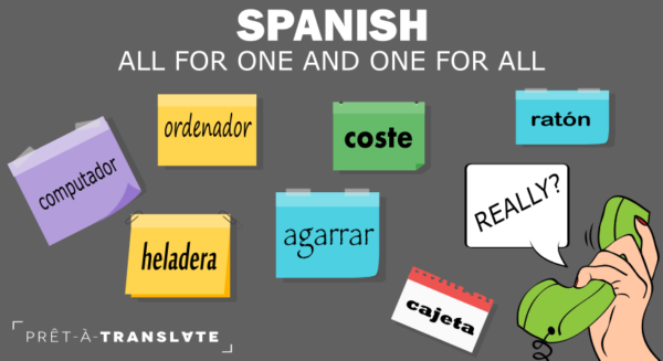 Translation into different Spanish flavours