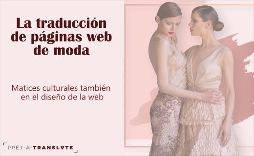 la traducción de páginas web de moda